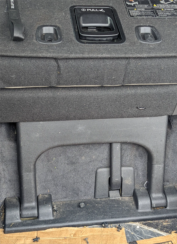 engine compartment trim clip/bolts